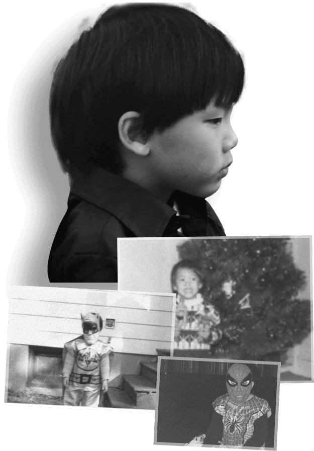 Jim Kwik childhood collage